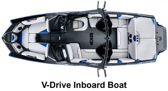 V-Drive Inboard Boat