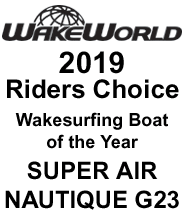 2019 Wakesurfing Boat of the Year