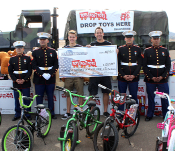 WakeWorld and Toys For Tots